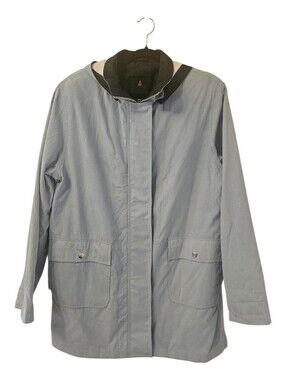 Blue and White Harbor Master Women's Jacket